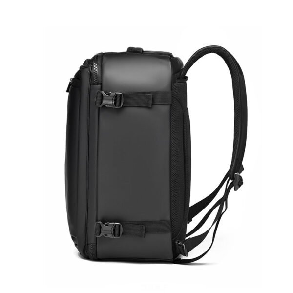 Dry-Wet Separation Crossbody Business Backpack Men's Travel Backpack Wear-Resistant Fabric - Image 7
