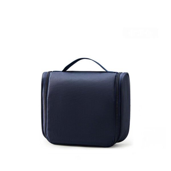 Flip Cover Toiletry Bag with Hook for Men's Travel Business Simple Storage Bag Oxford cloth - Image 2