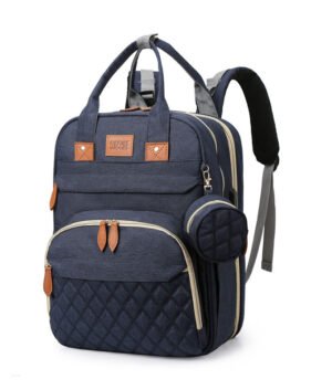 Mummy Bag Anti-mosquito Yarn Large Capacity Embroidered Baby Bag Multi-function Bed Bag Mummy Bag Trailer Bag