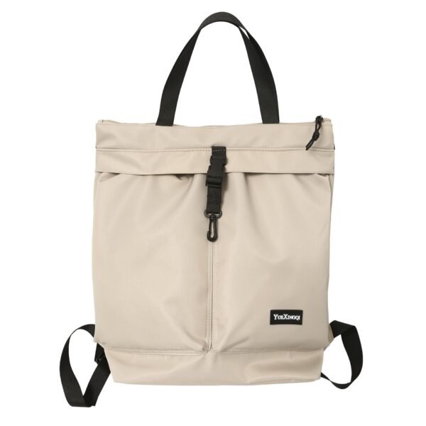 Nylon Backpack for Men and Women, Commuting, Casual, Versatile, Portable One-Shoulder Dual-Use Lightweight Backpack - Image 2