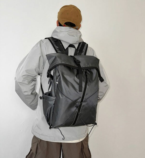 Men's Extended Tooling Functional Style Large Capacity Casual Backpack - Image 4