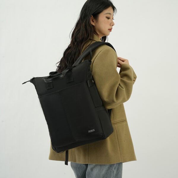 Nylon Multi-Compartment Backpack Large Capacity Casual Travel Backpack Women's Commuter Backpack - Image 4