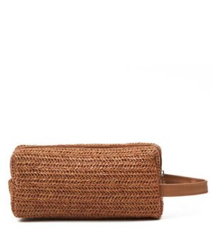 Simple Cosmetic Storage Bag Made of PP Grass Material