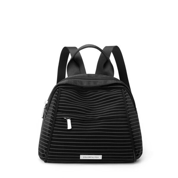 Colorful Fox PU Small Backpack Women's Ins Style Exquisite Simple Small Casual Backpack - Image 3