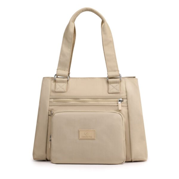 Women's Shoulder Bag Waterproof Tote Bag Casual Portable Nylon Travel Bag - Image 4