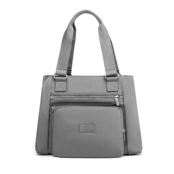 Women's Shoulder Bag Waterproof Tote Bag Casual Portable Nylon Travel Bag - Image 6