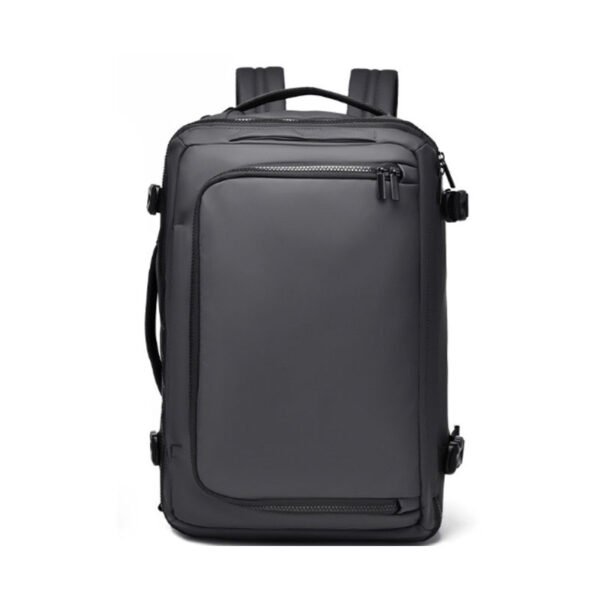 Dry-Wet Separation Crossbody Business Backpack Men's Travel Backpack Wear-Resistant Fabric - Image 2