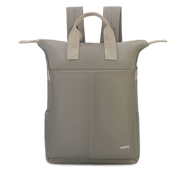 Nylon Multi-Compartment Backpack Large Capacity Casual Travel Backpack Women's Commuter Backpack - Image 5