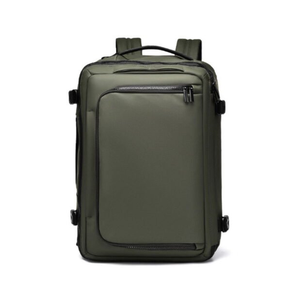 Dry-Wet Separation Crossbody Business Backpack Men's Travel Backpack Wear-Resistant Fabric