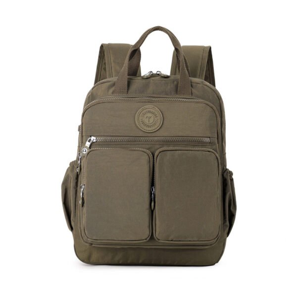 Nylon Cloth Backpack Large Capacity Fashion Portable Outing Travel Backpack School Bag - Image 9