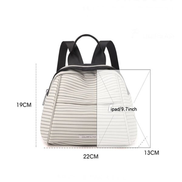 Colorful Fox PU Small Backpack Women's Ins Style Exquisite Simple Small Casual Backpack - Image 11