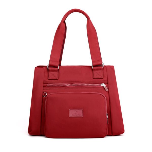 Women's Shoulder Bag Waterproof Tote Bag Casual Portable Nylon Travel Bag - Image 10