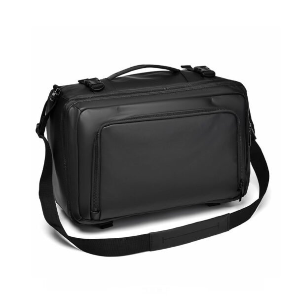 Dry-Wet Separation Crossbody Business Backpack Men's Travel Backpack Wear-Resistant Fabric - Image 11
