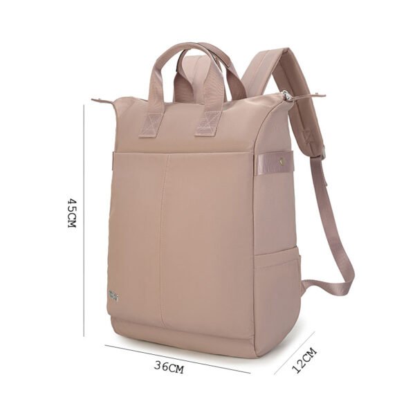 Nylon Multi-Compartment Backpack Large Capacity Casual Travel Backpack Women's Commuter Backpack - Image 7