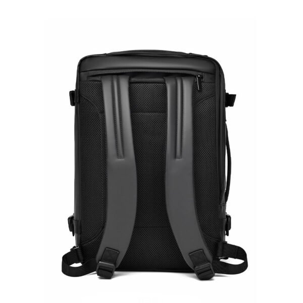 Dry-Wet Separation Crossbody Business Backpack Men's Travel Backpack Wear-Resistant Fabric - Image 9