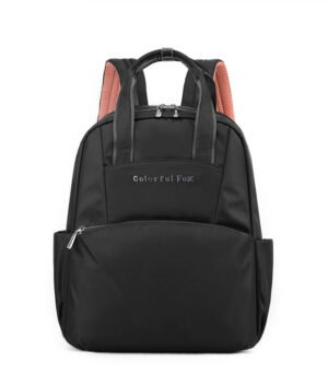 Colorful Fox All-match Lightweight Large Capacity Schoolbag Women's Leisure Commuter Travel Nylon Backpack