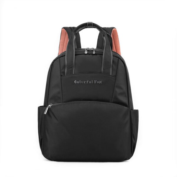 Colorful Fox All-match Lightweight Large Capacity Schoolbag Women's Leisure Commuter Travel Nylon Backpack